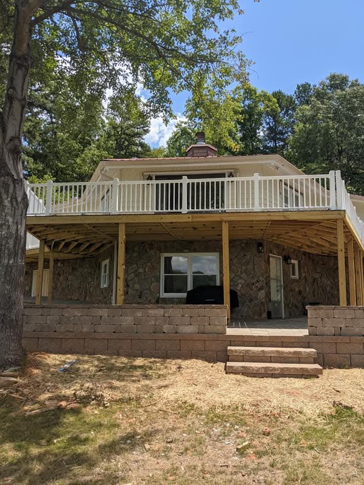 Custom Multi-Level Deck Lake Norman