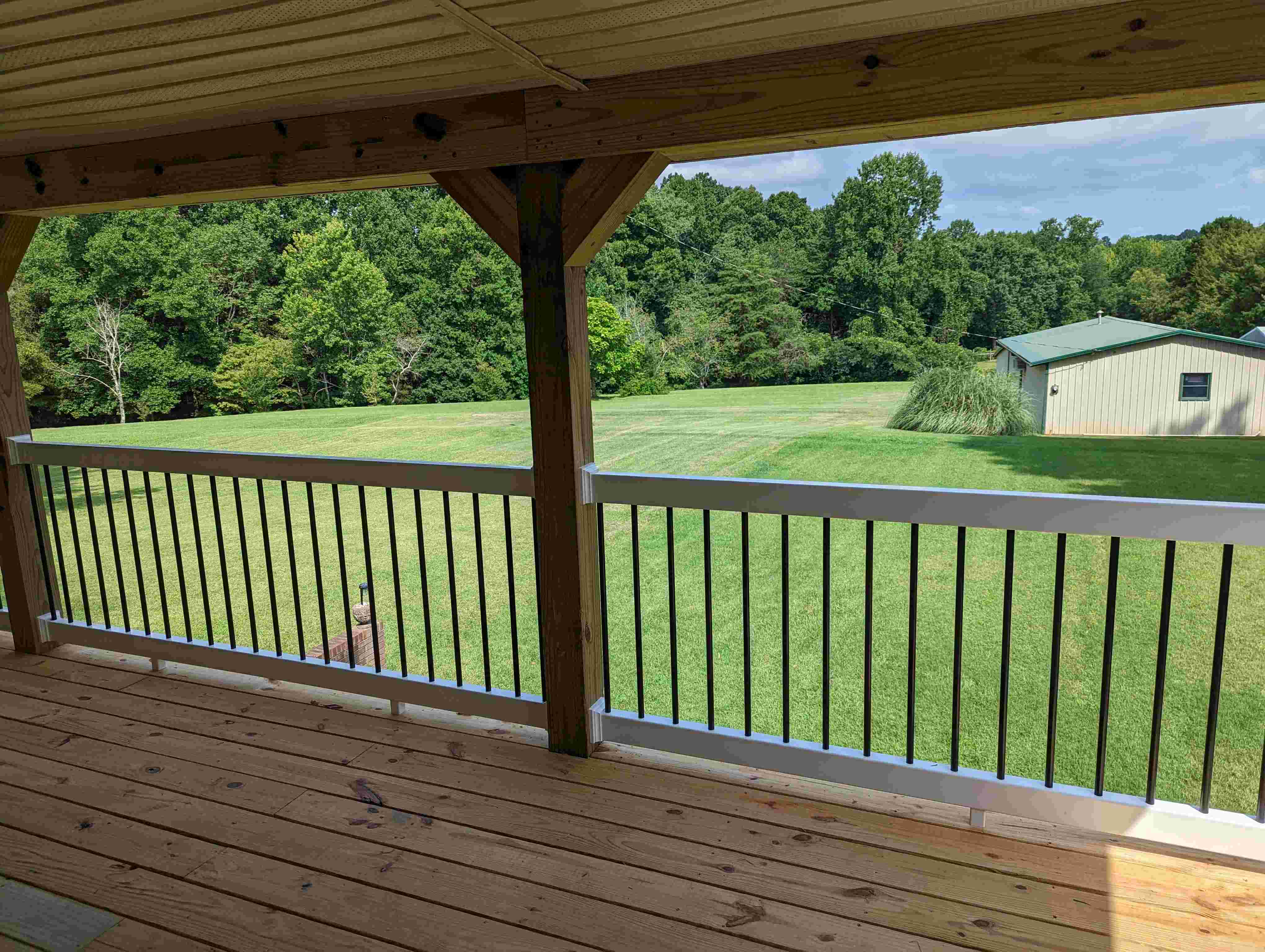 Deck Staircase and Railing